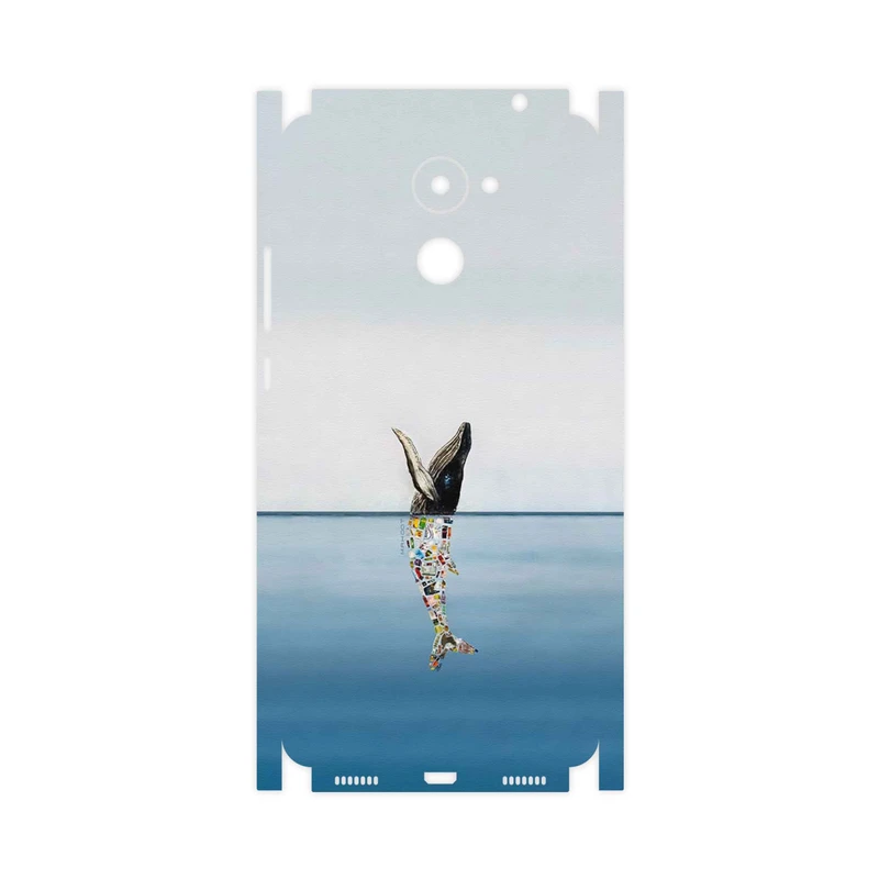 برچسب پوششی ماهوت مدل Collage of Sea Trash-FullSkin مناسب برای گوشی موبایل هوآوی Y7 Prime
