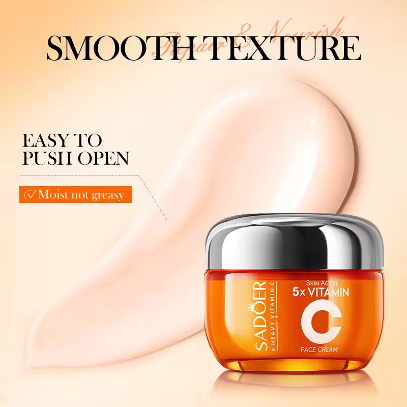 کرم روشن کننده سادور مدل ویتامین سی وزن 50 گرم