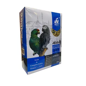 غذای خشک پرنده آدی پت مدل African grey and Amazon وزن 700 گرم