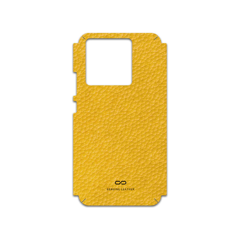 برچسب پوششی ماهوت مدل Mustard-Leather مناسب برای گوشی موبایل شیائومی 13T Pro