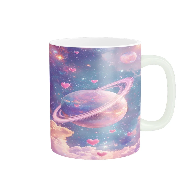 ماگ پادآفرین مدل ماه ستاره کهکشان سیاره زحل کد p9735