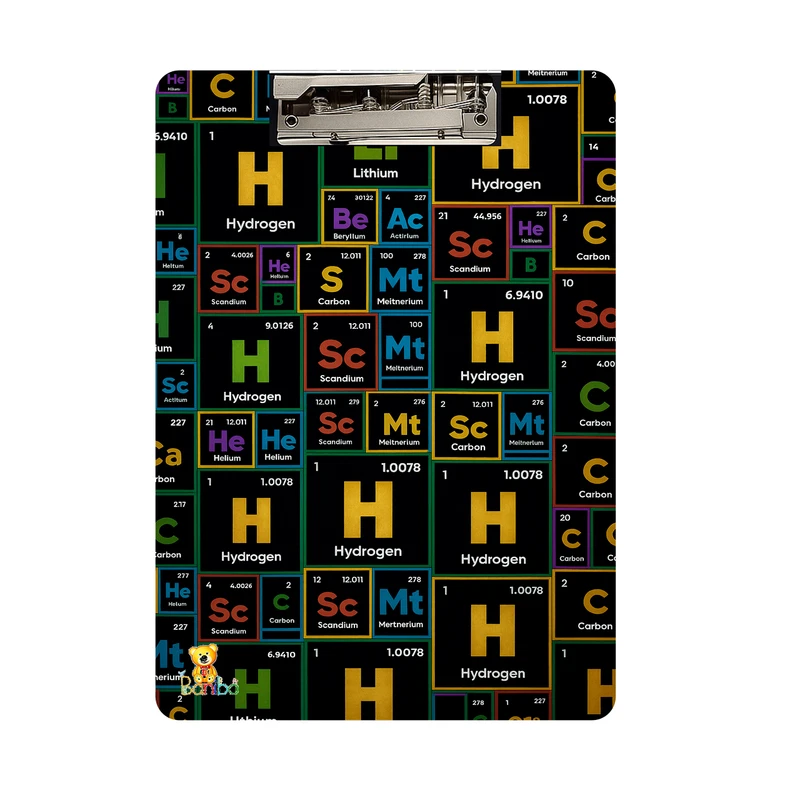 تخته شاسی بانیبو طرح  شیمی کد 2727  سایز a4