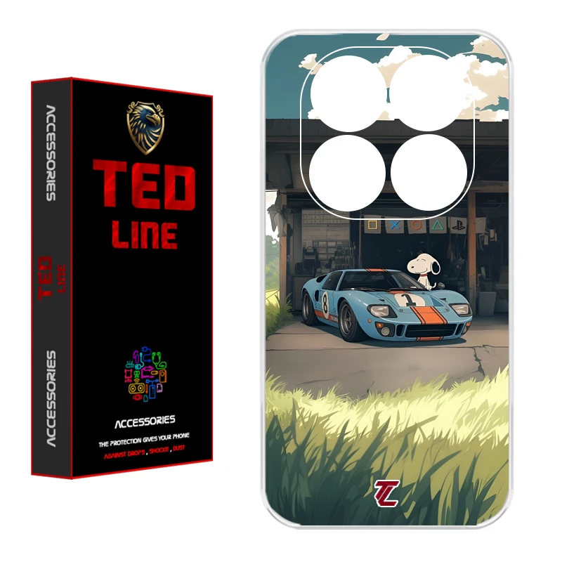 کاور تدلاین طرح اسنوپی کد 1160 مناسب برای گوشی موبایل شیائومی Redmi Note 14 Pro Plus 5G