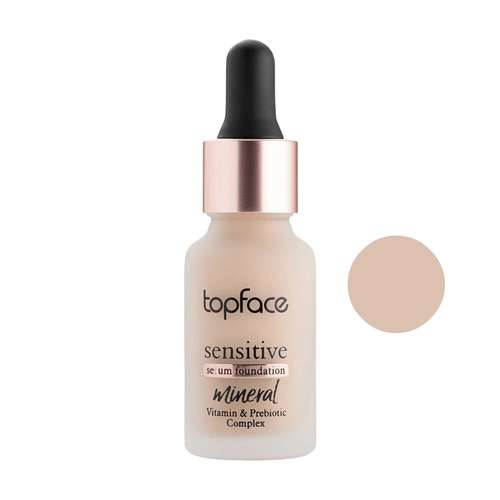 کرم پودر تاپ فیس مدل مینرال شماره 002 حجم 15میلی لیتر