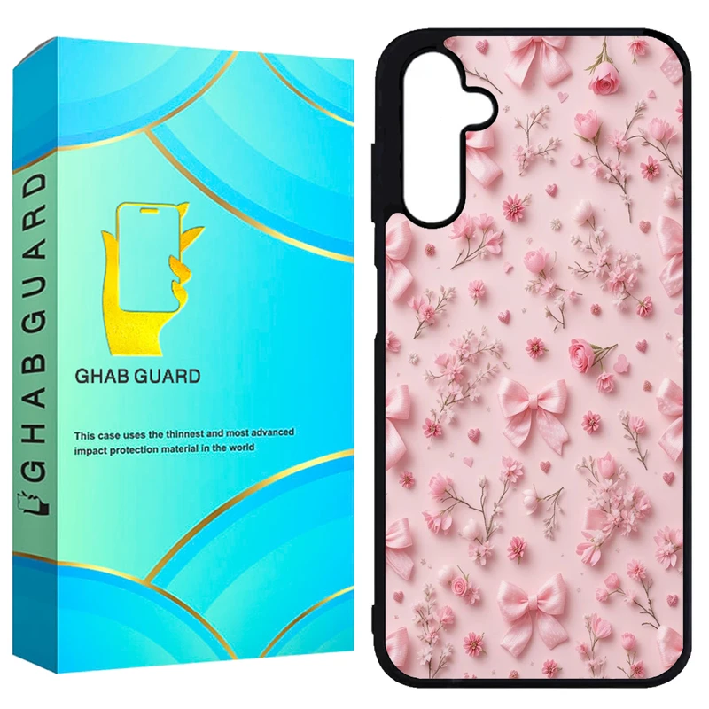 کاور قاب گارد طرح گل و پاپیون مدل GCHPA25 مناسب برای گوشی موبایل سامسونگ Galaxy A25