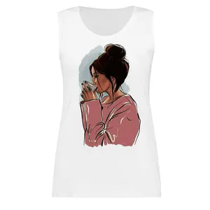 تاپ زنانه مدل CUTE GIRL کد 0J08