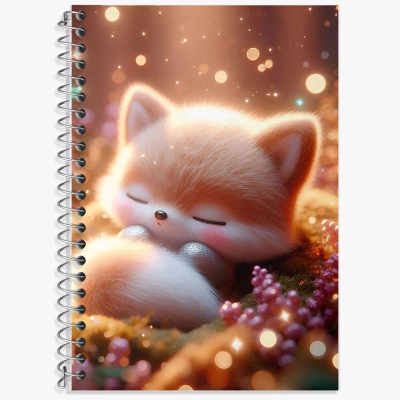 دفتر نت موسیقی 50 برگ خندالو طرح روباه کیوت کد F6073