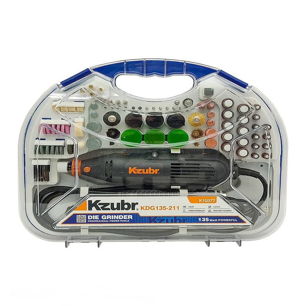 مجموعه 211 عددی فرز انگشتی مینیاتوری برقی زوبر کد Z01