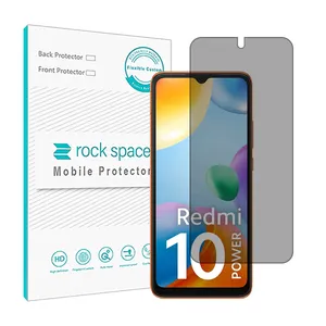 Rockspace privacy screen protector HyPRV model suitable for Xiaomi Redmi 10 Power mobile phone