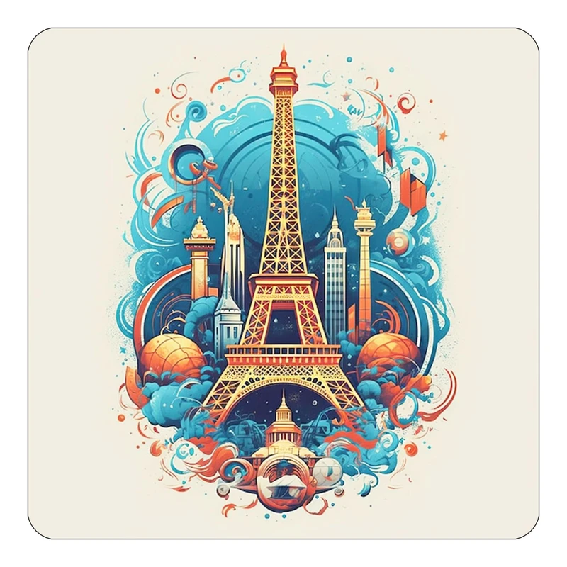 مگنت کاکتی طرح پاریس Paris مدل mp57641