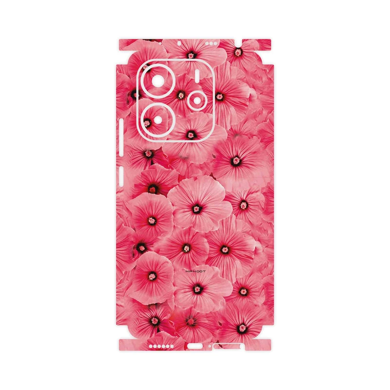 برچسب پوششی ماهوت مدل Pink_Flower-FullSkin مناسب برای گوشی موبایل شیائومی Redmi Note 14 4G