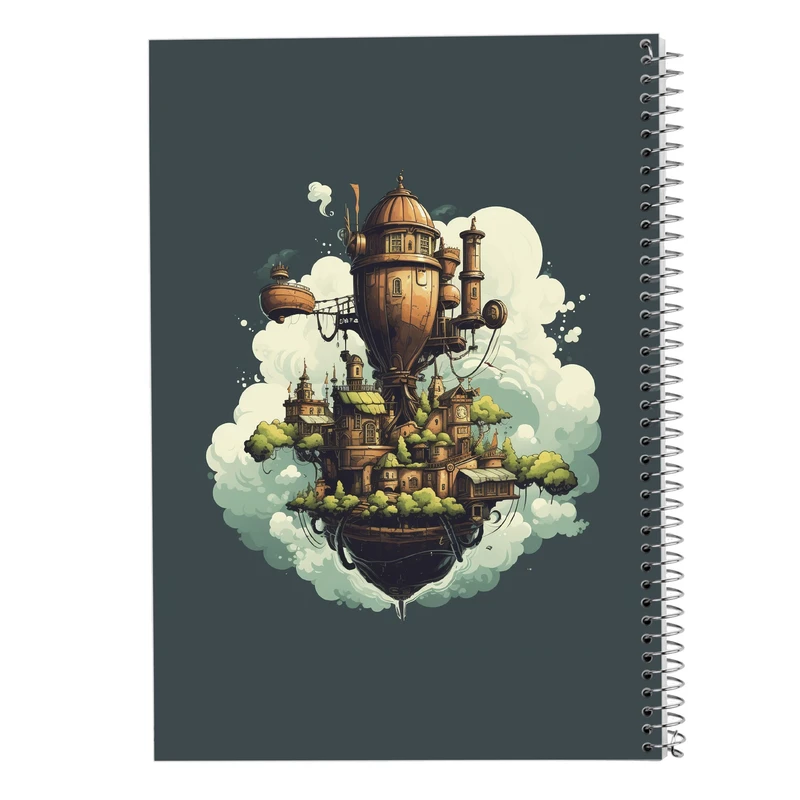 دفتر مشق 100 برگ مدوپد مدل Ghibli کد DF2479