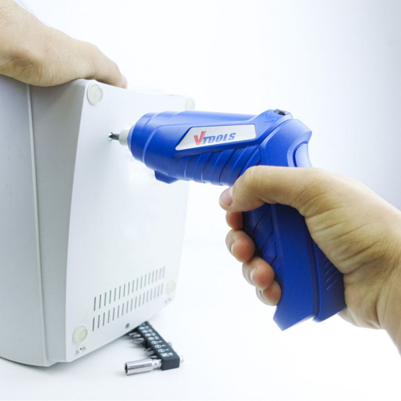 پیچ گوشتی شارژی وی تولز مدل VT1213 مجموعه 12 عددی