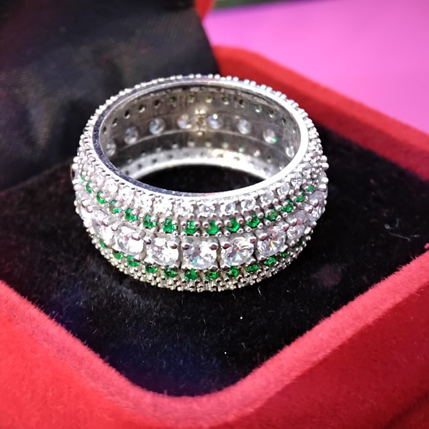 انگشتر نقره زنانه مدل glsr-15300