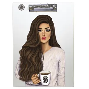 تخته شاسی طه چوب  مدل Stylish Girl01 سایز A4