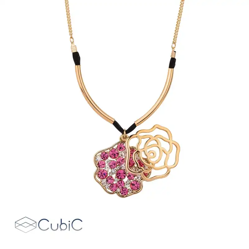 گردنبند زنانه کوبیک مدل QN-081006