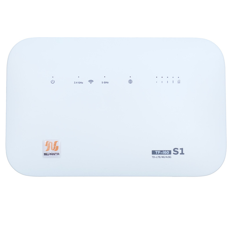 مودم 4G/TD-LTE سپنتا مدل TF-i60 S1به همراه سیم کارت و 500 گیگابایت اینترنت شش ماهه