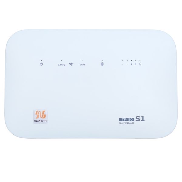 مودم 4G/TD-LTE سپنتا مدل TF-i60 S1به همراه سیمکارت و 100 گیگابایت اینترنت سه ماهه