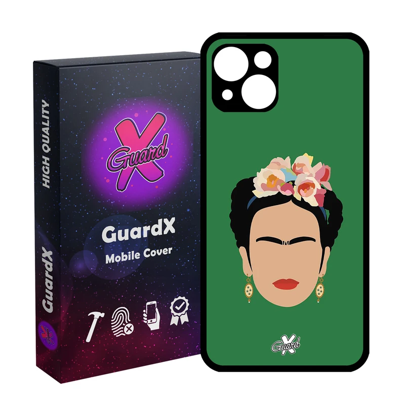کاور گارد ایکس طرح Frida مدل Glass10133 مناسب برای گوشی موبایل اپل iPhone 13