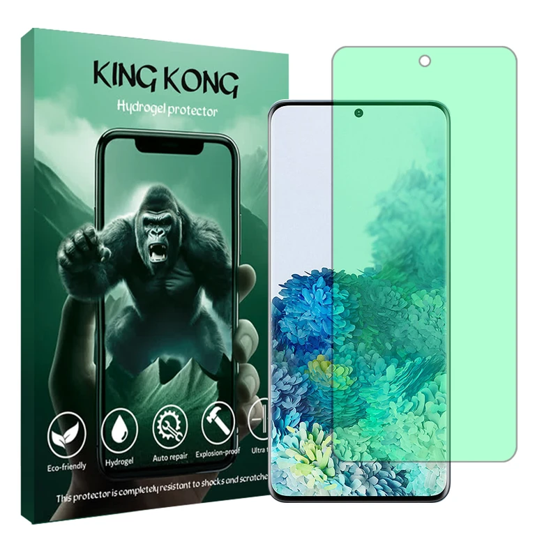 محافظ صفحه نمایش گرین لایت کینگ کونگ مدل Tough مناسب برای گوشی موبایل سامسونگ Galaxy S20 Plus