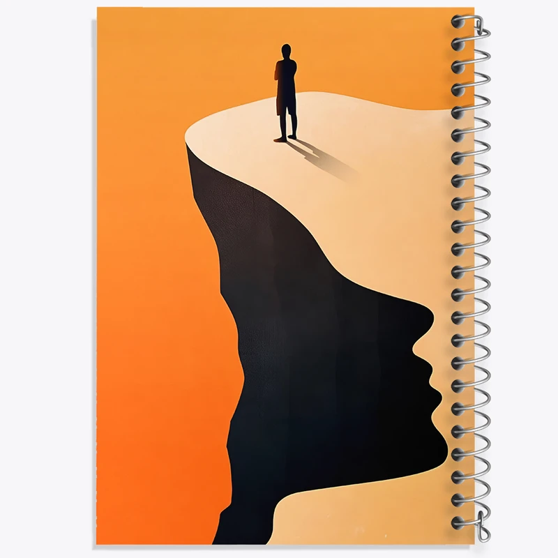 دفتر مشق 50 برگ خندالو طرح مفهومی کد F6417