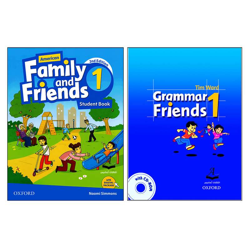 کتاب Family and Friends 1 اثر Naomi Simmons And Tim Ward انتشارات آرماندیس دو جلدی کتاب Family and Friends 1 اثر Naomi Simmons And Tim Ward انتشارات آرماندیس دو جلدی