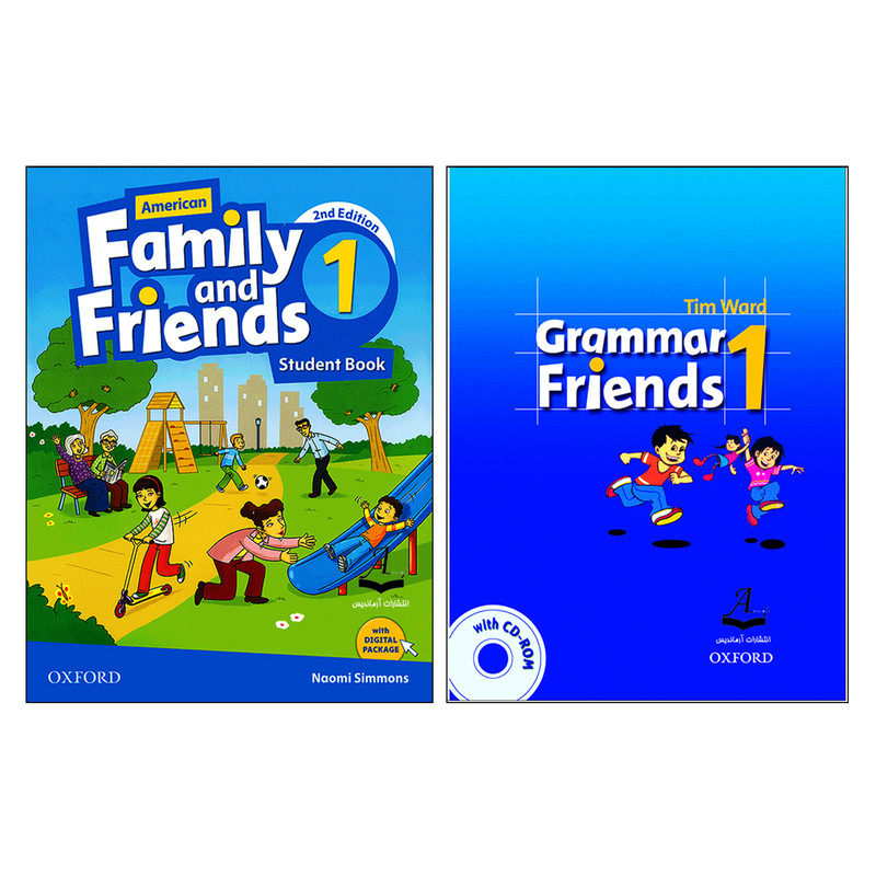 کتاب Family and Friends 1 اثر Naomi Simmons And Tim Ward انتشارات آرماندیس دو جلدی کتاب Family and Friends 1 اثر Naomi Simmons And Tim Ward انتشارات آرماندیس دو جلدی