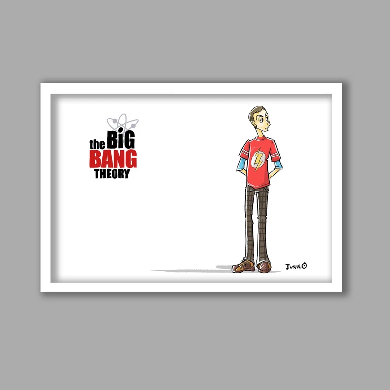 تابلو لیلیان مدل سریال بیگ بنگ تئوری The Big Bang Theory کد LA-G11528