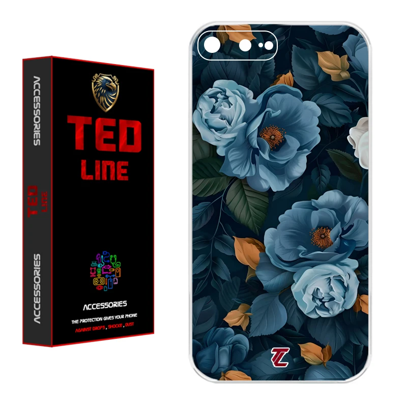 کاور تدلاین طرح گل کد 1227 مناسب برای گوشی موبایل اپل Iphone 7 Plus / 8 Plus