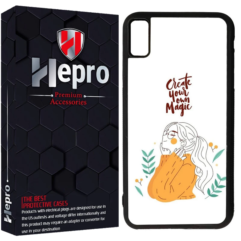 کاور هپرو طرح فانتزی مدل TPU مناسب برای گوشی موبایل اپل IPHONE X / XS