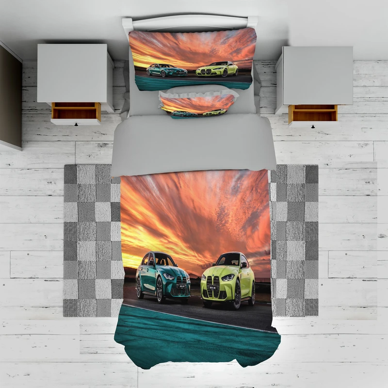 سرویس روتختی مدل ماشین TXY164 تک نفره 5 تکه