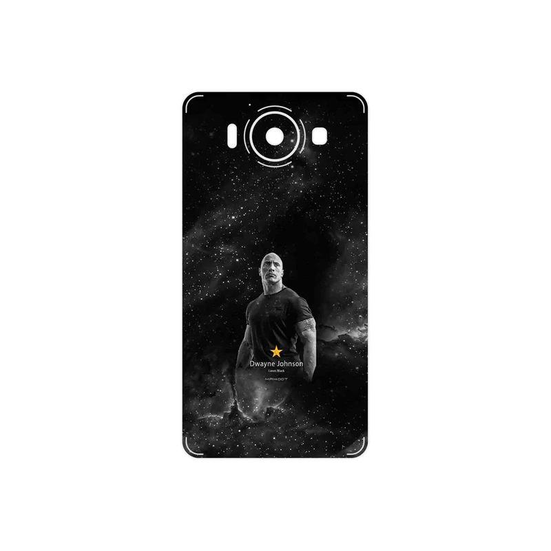برچسب پوششی ماهوت مدل Dwayne Johnson مناسب برای گوشی موبایل مایکروسافت Lumia 950