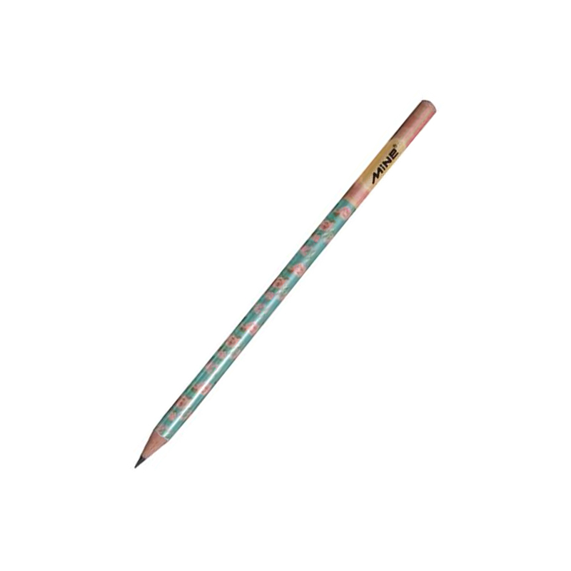 مداد مشکی ماین مدل گل گلی کد 129-844
