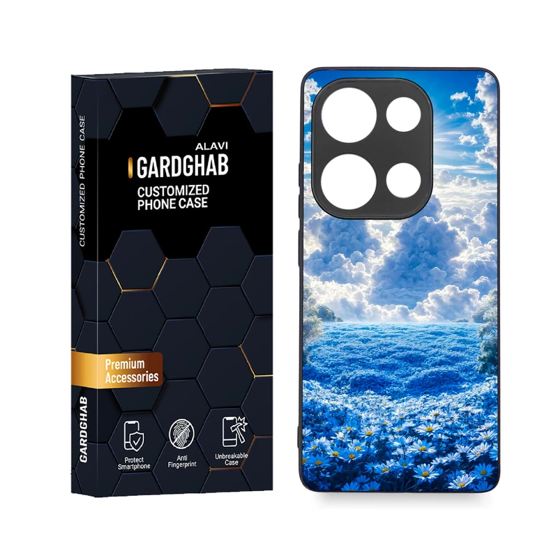 کاور گارد قاب علوی مدل دور ژله ای مناسب برای گوشی موبایل شیائومی Poco M6 Pro 4G