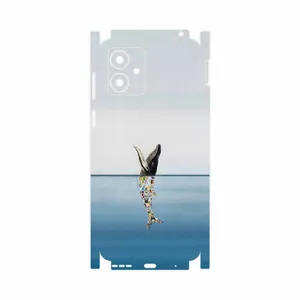 MAHOOT Collage of Sea Trash-FullSkin Cover Sticker for Motorola Moto G14