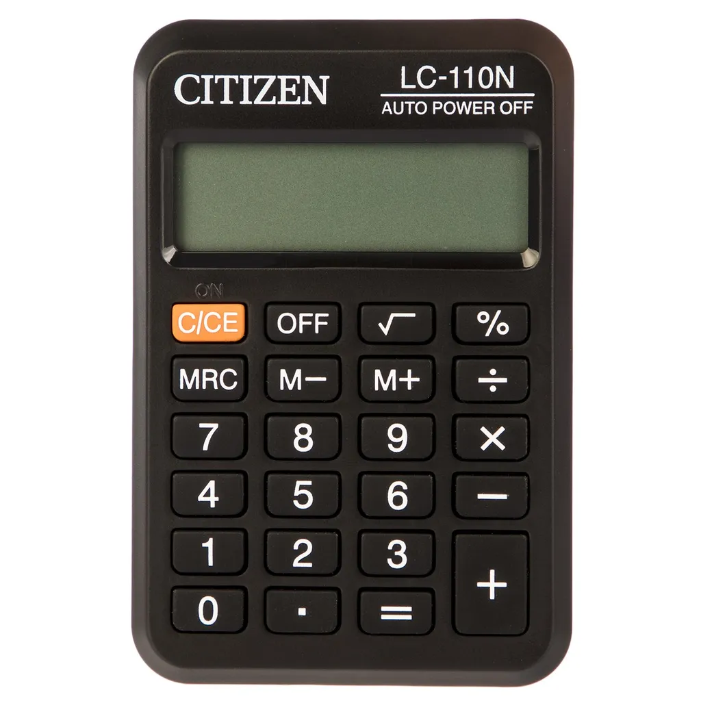 ماشین حساب سیتیزن مدل LC-110N