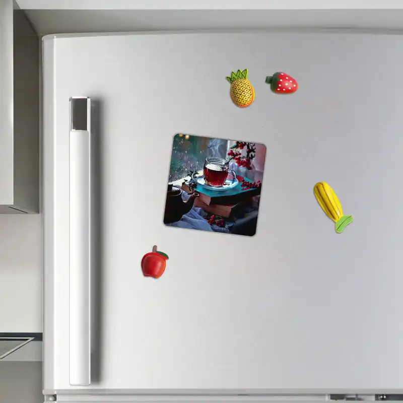 مگنت طرح استکان چایی و کتاب کد wmg2374