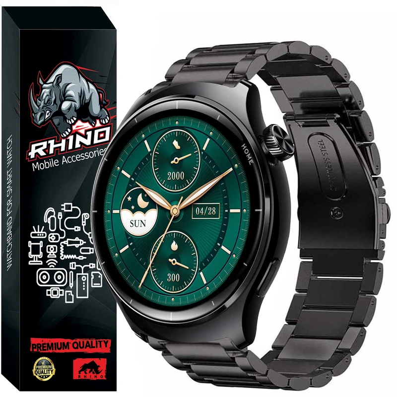 بند راینو مدل 3Bead مناسب برای ساعت هوشمند میبرو Mibro Lite 3 Pro