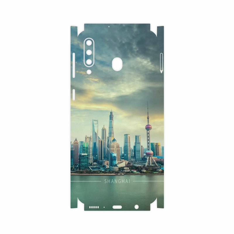 برچسب پوششی ماهوت مدل Shanghai City-FullSkin مناسب برای گوشی موبایل سامسونگ Galaxy M30