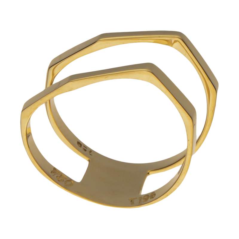 انگشتر طلا 18 عیار زنانه مایا ماهک مدل MR0652