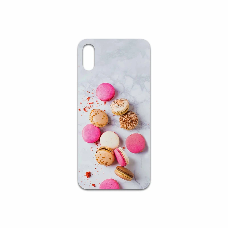 برچسب پوششی ماهوت مدل Macaron cookie مناسب برای گوشی موبایل اپل iPhone XS