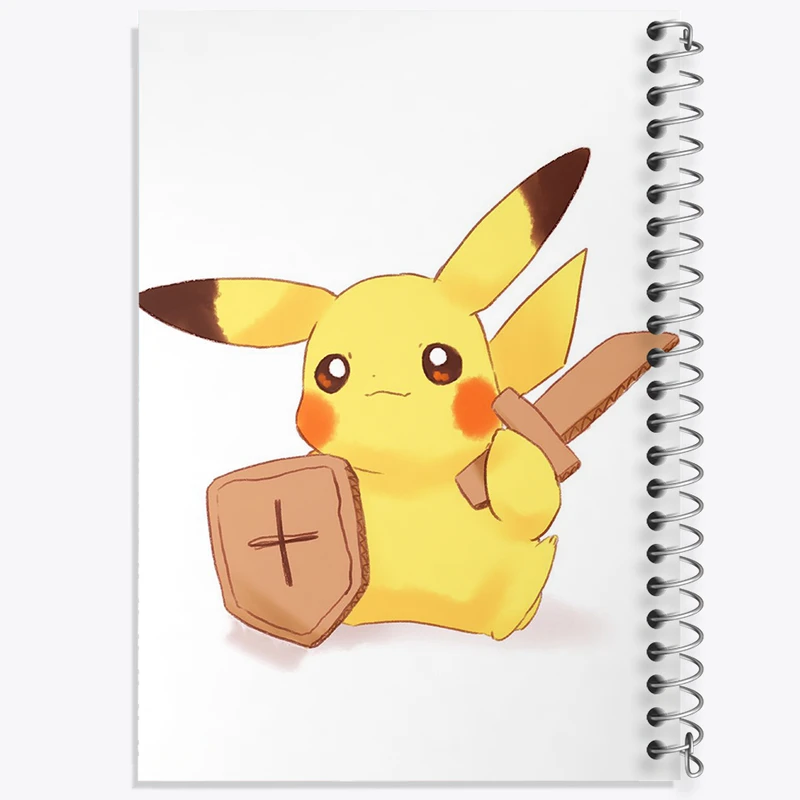 دفتر لیست خرید 50 برگ خندالو طرح بازی پوکمون (pokemon) کد 32733