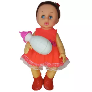 عروسک مدل نوزاد دختر موزیکال ارتفاع 27 سانتی‌متر