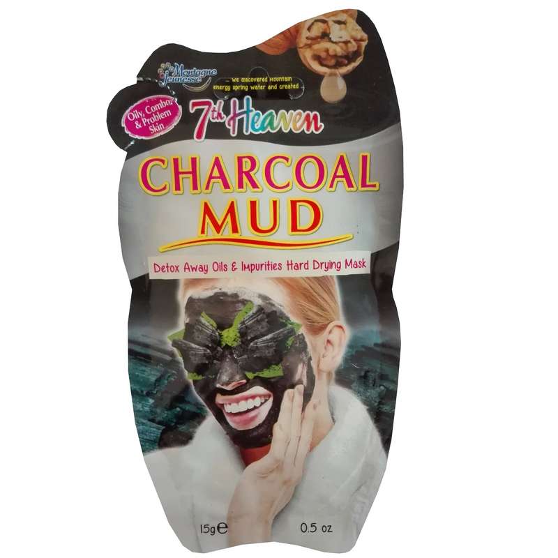 ماسک صورت مونته ژنه سری 7th Heaven مدل CHARCOAL MUD حجم 15 میلی لیتر ماسک صورت مونته ژنه سری 7th Heaven مدل CHARCOAL MUD حجم 15 میلی لیتر