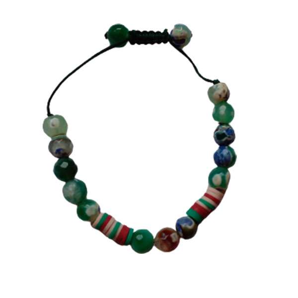 دستبند زنانه مدل  سنگی طرح دریایی کد HC026