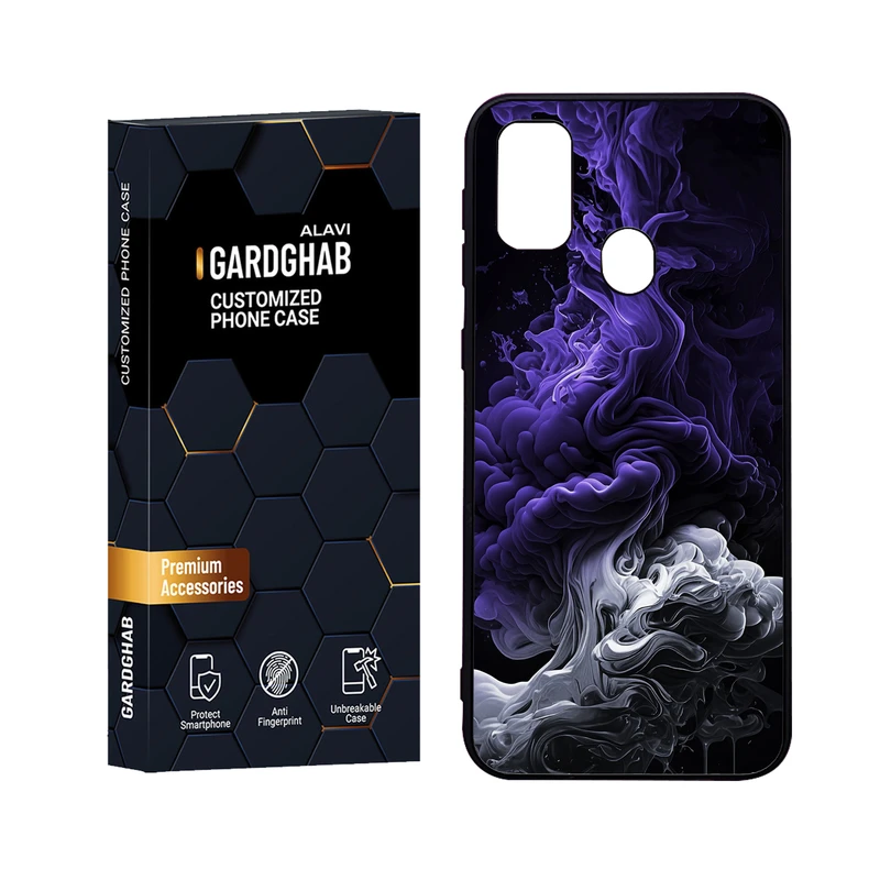 کاور گارد قاب علوی مدل Glass مناسب برای گوشی موبایل سامسونگ Galaxy M21