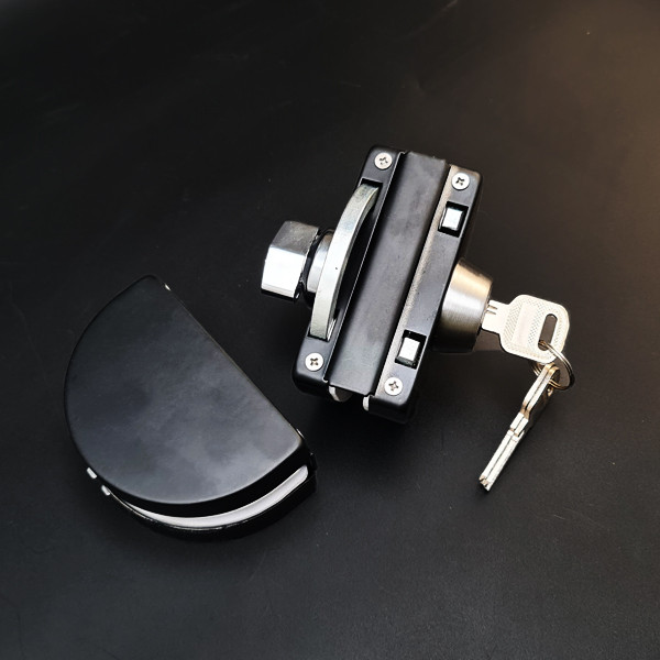 قفل درب شیشه ای مدل km01