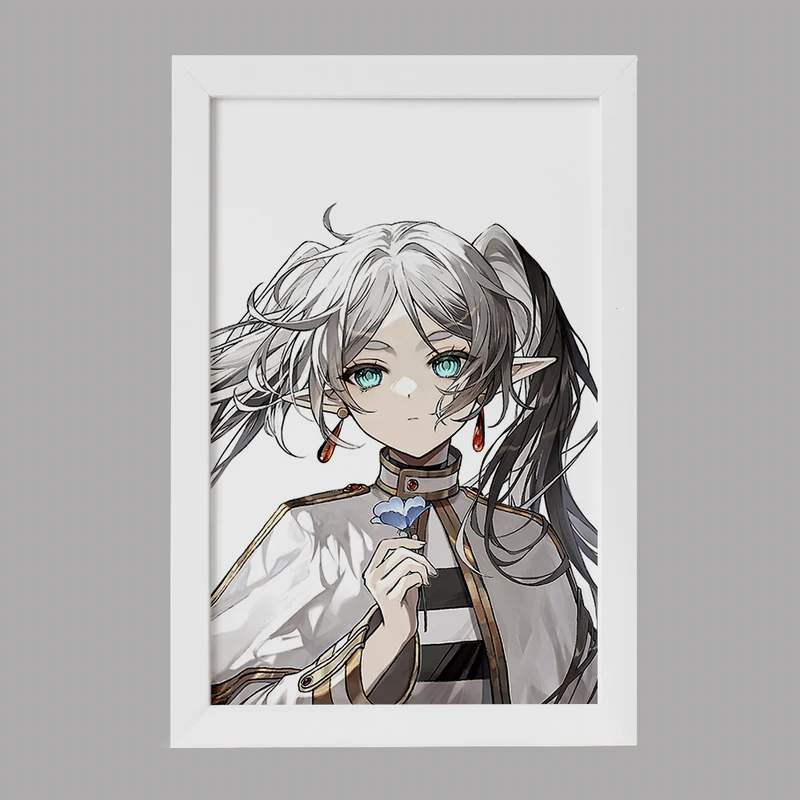 تابلو خندالو مدل انیمه فریرن (Frieren) کد 32565