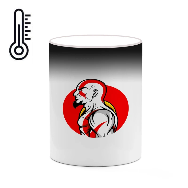 ماگ حرارتی کاکتی طرح گاد آف وار God Of War مدل mgh40954
