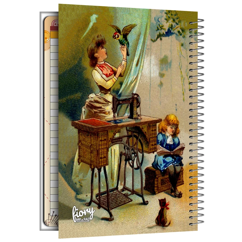 دفتر خیاطی مستر راد طرح ژانت مدل اشل کد fiory 1951